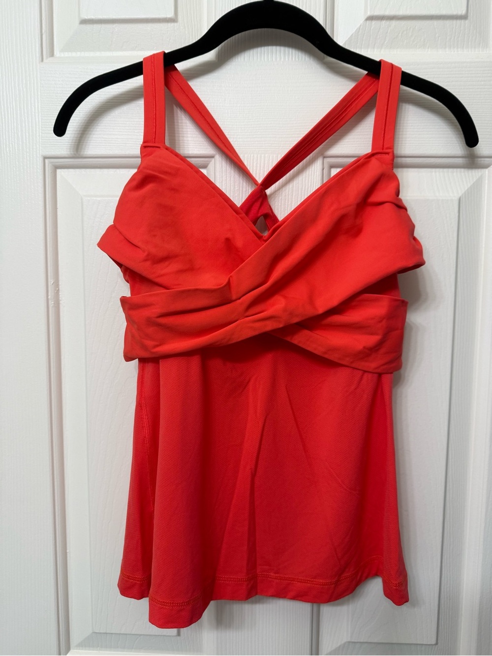 Lululemon Red Strappy Activewear Tank Top